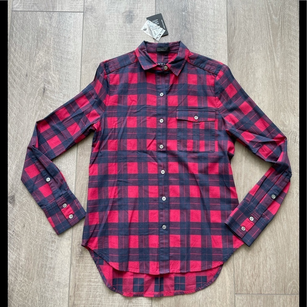 ATM Anthony Thomas Melillo Plaid Shirt